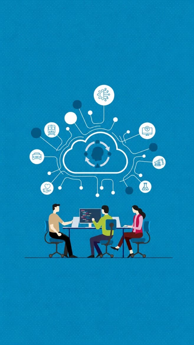 Virtu Tech Solutions team collaborating in a professional workspace